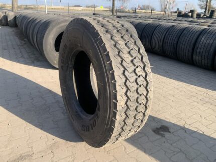  Opona używana ciężarowa naczepa budowlana 385/65R22.5 AEOLUS AGC28 / 15mm