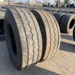  Opony używane ciężarowe naczepa budowlana 385/65R22.5 PIRELLI G02 PRO MULTIAXLE / 10-13mm