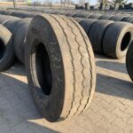  Opona używana ciężarowa naczepa budowlana 385/65R22.5 PIRELLI G02 PRO MULTIAXLE / 10-11mm
