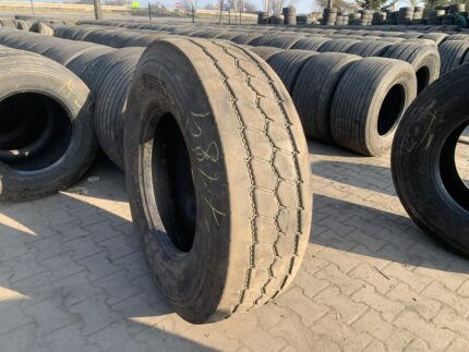  Opona używana ciężarowa naczepa budowlana 385/65R22.5 PIRELLI G02 PRO MULTIAXLE / 10-11mm