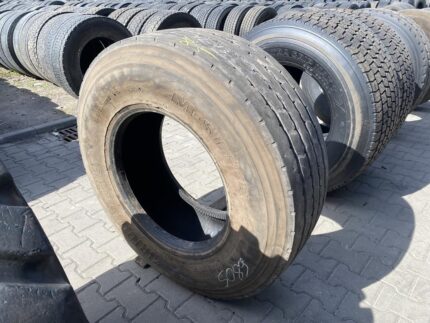 Opona ciężarowa używana prowadząca 385/65R22.5 BRIDGESTONE M-STEER 001 / 12-13mm
