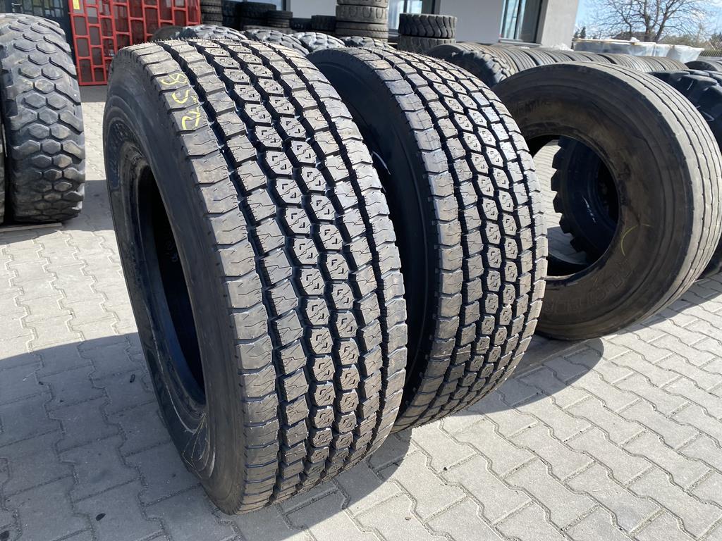 Opona ciężarowa używana napędowa 275/70R22.5 WINDPOWER HN355 / 19mm Opony ciężarowe używane naczepowe 385/65R22.5 GOODYEAR ULTRA GRIP MAX T / 100% Bieżnika