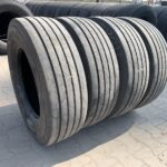  Opony używane ciężarowe do naczepy przyczepy 265/70R19.5 CONTINENTAL CONTI HYBRID HT3 / 9-11mm