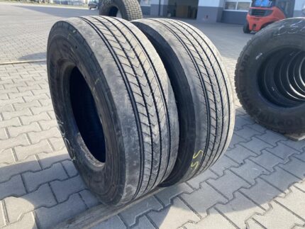  Opony używane ciężarowe przednie 245/70R17.5 BRIDGESTONE R227 / 8-10mm