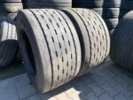 Opony używane ciężarowe do naczepy mega 445/45R19.5 MICHELIN X MULTI T HL / 10-12mm