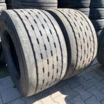  Opony używane ciężarowe do naczepy mega 445/45R19.5 MICHELIN X MULTI T HL / 10-12mm