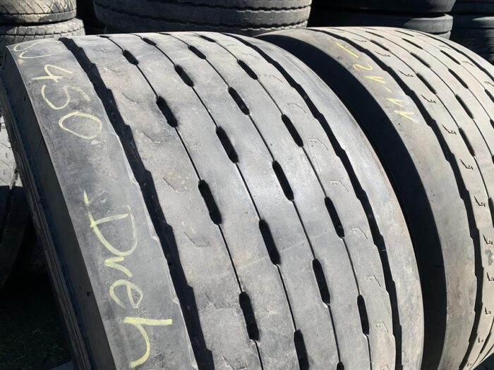 Opony używane ciężarowe do naczepy mega 445/45R19.5 MICHELIN X MULTI T HL / 10-12mm