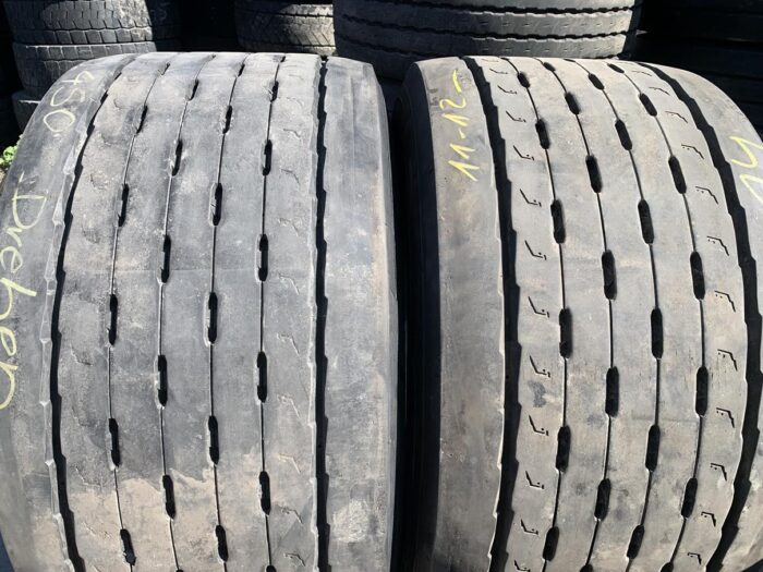 Opony używane ciężarowe do naczepy mega 445/45R19.5 MICHELIN X MULTI T HL / 10-12mm