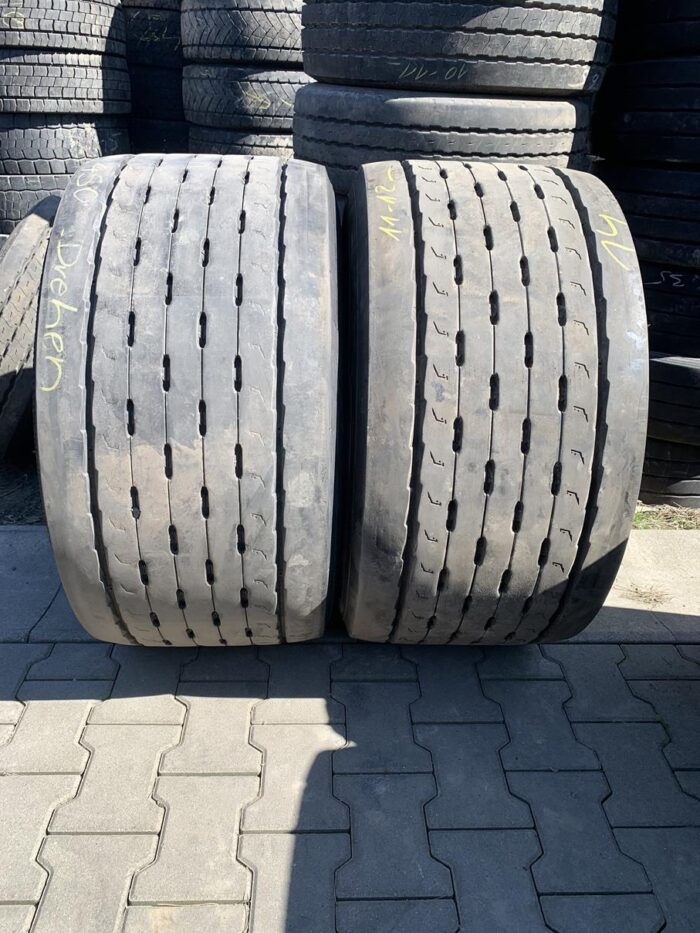 Opony używane ciężarowe do naczepy mega 445/45R19.5 MICHELIN X MULTI T HL / 10-12mm