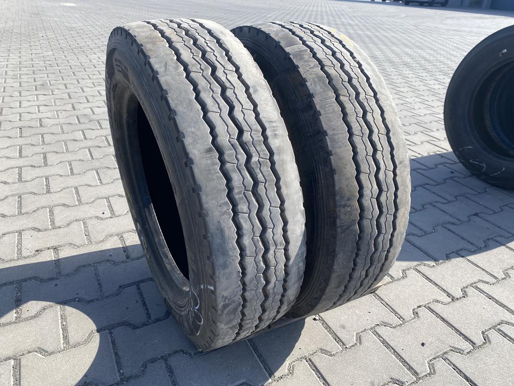 Opona używana ciężarowa napędowa 295/60R22.5 CONTINENTAL CONTI ECOPLUS HD3+ / 15-16mm Opony ciężarowe używane naczepowe 205/65R17.5 WESTLAKE WTX1 / 10mm