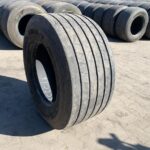  Opona używana ciężarowa naczepowa mega 435/50R19.5 GOODYEAR KMAX T GEN-2 / 7-9mm