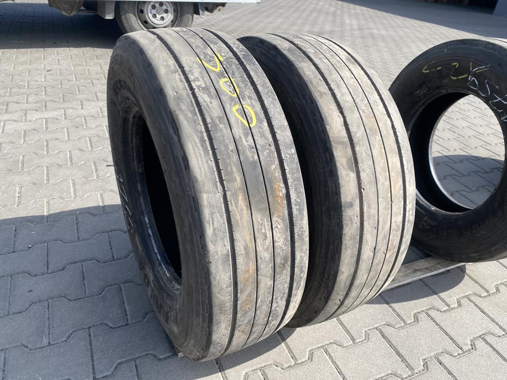 Opona ciężarowa używana naczepowa 235/75R17.5 GOODYEAR MARATHON LHT / 8-9mm Opony ciężarowe używane naczepowe 235/75R17.5 FULDA ECOTONN / 5-7mm