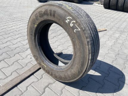 Opona ciężarowa używana prowadząca 225/75R17.5 FIRESTONE FS411 / 11mm