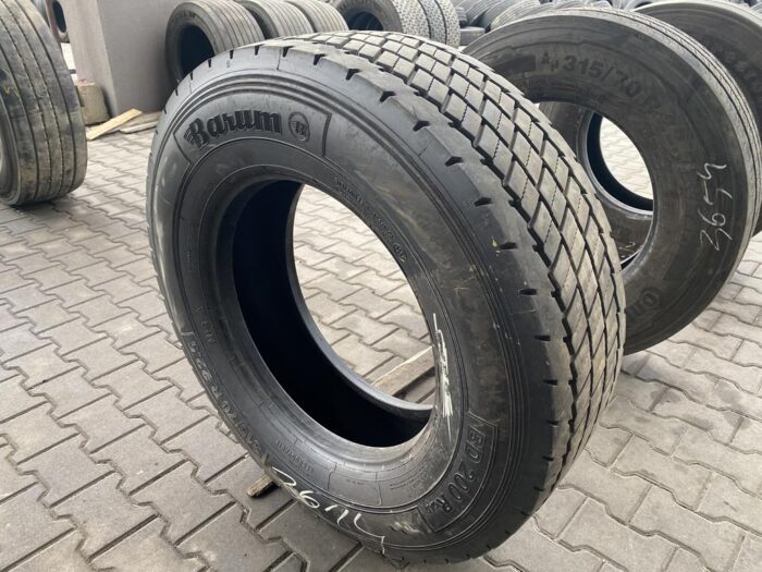 Opona ciężarowa używana napędowa 315/70R22.5 BARUM BD200 ROAD / 9-11mm