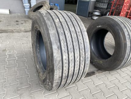  Opona ciężarowa używana naczepowa 435/50R19.5 HANKOOK TL10+ E-CUBE MAX / 8-9mm