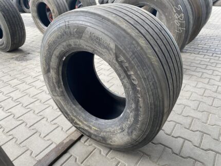 Opona ciężarowa używana naczepowa 435/50R19.5 HANKOOK TL10+ E-CUBE MAX / 8-9mm