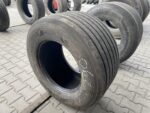 Opona ciężarowa używana naczepowa 445/45R19.5 GOODYEAR KMAX T GEN-2 / 9mm