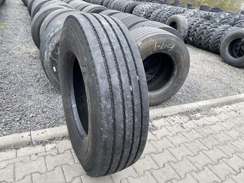 Opony ciężarowe używane prowadzące 315/80R22.5 BARKLEY BL203 / 7-8mm Opona używana ciężarowa prowadząca 315/80R22.5 LEAO F860 / 12-13mm