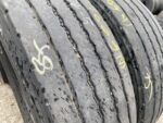 Używane opony ciężarowe prowadzące 315/80R22.5 BRIDGESTONE M-STEER 001 / 8-10mm