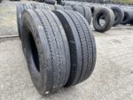 Opony ciężarowe używane prowadzące 315/80R22.5 HANKOOK SMART FLEX AH51 / 11-12mm
