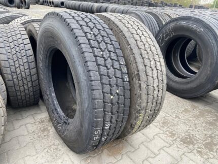  Opony ciężarowe używane prowadzące 315/80R22.5 DUNLOP SP362 / 15-16mm