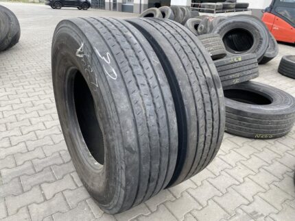  Opony ciężarowe używane prowadzące 315/80R22.5 SEMPERIT RUNNER F2 / 8mm