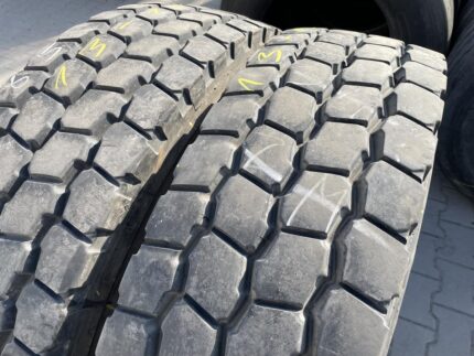 Opony do cięzarówek Opony używane ciężarowe prowadzące 12R22.5 CONTINENTAL HSC1 / 13-15mm