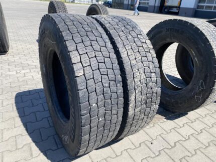  Opony ciężarowe używane napędowe 295/80R22.5 MICHELIN XDN2 GRIP / 9-12mm