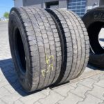  Opony ciężarowe używane napędowe 265/70R17.5 DUNLOP SP444 / 6-7mm