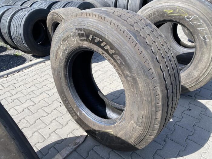 Opona ciężarowa używana naczepowa 385/65R22.5 PIRELLI ITINERIS T TRAILER 90 SERIES / 14mm