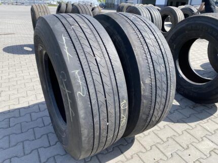  Opony ciężarowe używane prowadzące 385/65R22.5 GOODYEAR FUELMAX S / 10-13mm