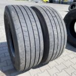  Opona używana ciężarowa naczepowa 385/65R22.5 GOODYEAR KMAX T GEN-2 / 9-12mm