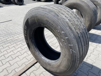 Opona ciężarowa używana naczepowa 385/65R22.5 HANKOOK ALPHA TREAD R-TH31 / 10-11mm