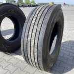  Opona ciężarowa używana prowadząca 385/65R22.5 BARUM BF200 ROAD / 11mm