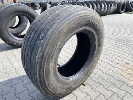 Opona ciężarowa używana prowadząca 385/65R22.5 BRIDGESTONE M-STEER 001 / 9mm