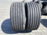 Opony ciężarowe używane naczepowe 385/55R22.5 DOUBLESTAR DSR118 / 11mm