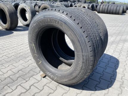 Opony ciężarowe używane naczepowe 385/55R22.5 DOUBLESTAR DSR118 / 11mm