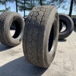  Opona używana ciężarowa naczepa budowlana 385/65R22.5 PIRELLI G02 PRO MULTIAXLE / 10mm