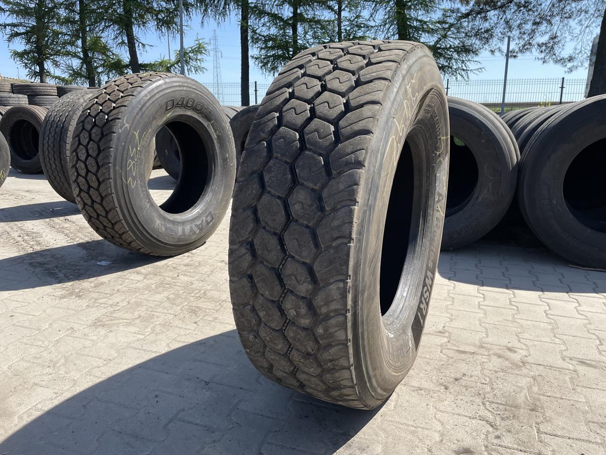 Opona używana ciężarowa naczepa budowlana 385/65R22.5 BIEŻNIKOWANA TYP BRIDGESTONE M-TRAILER 001 / 14mm Opona używana ciężarowa naczepa budowlana 385/65R22.5 BIEŻNIKOWANA TYP BRIDGESTONE M-TRAILER 001 / 14mm