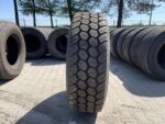 Opona używana ciężarowa naczepowa budowlana 385/65R22.5 BIEŻNIKOWANA TYP BRIDGESTONE M-TRAILER 001 / 100% Bieżnika