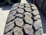 Opona używana ciężarowa naczepowa budowlana 385/65R22.5 BIEŻNIKOWANA TYP BRIDGESTONE M-TRAILER 001 / 100% Bieżnika