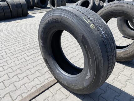 Opona ciężarowa używana prowadząca 315/70R22.5 HANKOOK SMART FLEX AH51 / 12mm