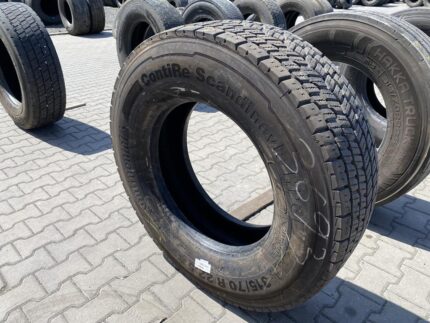 Opona ciężarowa napędowa używana 315/70R22.5 CONTINENTAL SCANDINAVIA HD3 / 19-20mm