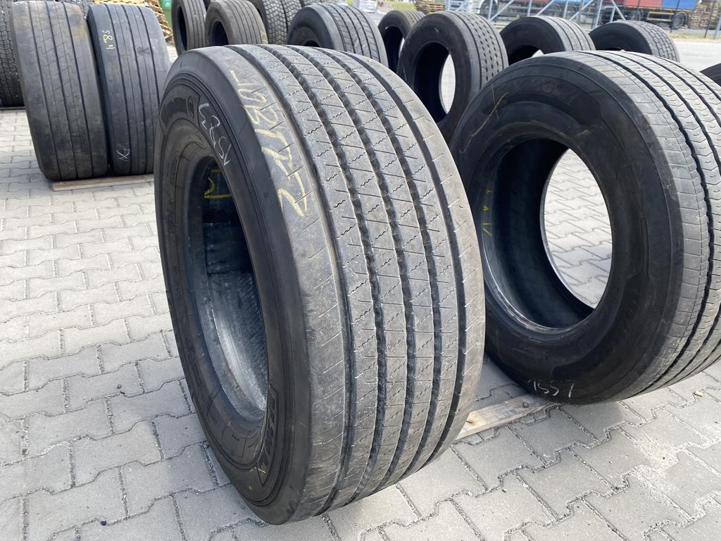 Opona używana do ciężarówki przód 385/55R22.5 BARUM BF200 ROAD / 12mm Opona używana do ciężarówki przód 385/55R22.5 BARUM BF200 ROAD / 12mm