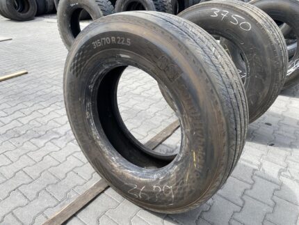 Opona ciężarowa używana przód 315/70R22.5 CONTINENTAL CONTI HYBRID HS5 / 13mm