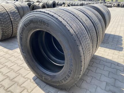 Opony ciężarowe używane napędowe 315/70R22.5 CONTINENTAL CONTI ECOPLUS HD3 / 7-8mm