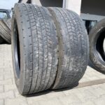  Opony używane ciężarowe napędowe 295/60R22.5 GOODYEAR FUELMAX D A / 7-8mm