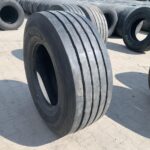  Opona używana ciężarowa naczepowa 385/65R22.5 GOODYEAR KMAX T HL / 13-14mm