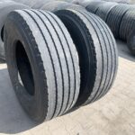  Opony używane ciężarowe naczepowe 385/65R22.5 BISON ECOWAY AZ170 / 11-12mm