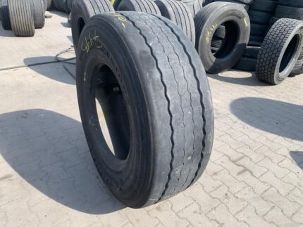  Opona używana ciężarowa do naczepy 385/65R22.5 BRIDGESTONE DURAVIS R-TRAILER 002 / 9-10mm